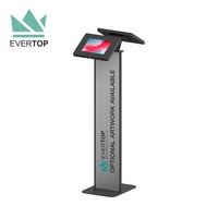 Support de sol LSF09D pour iPad, kiosque d'affichage sécurisé pour tablette, compatible iPad Air Pro 10.2" 10.5" 10.9" 11" 12.9"