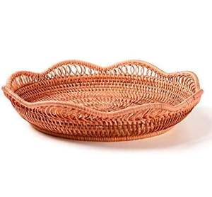 ถาดเสิร์ฟขนมหวายธรรมชาติขนาดใหญ่ถาดเสิร์ฟขนม - Product Image 4