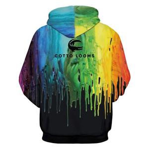 Sudaderas con capucha de los hombres Tasa de fábrica transpirable color sólido pullover polar algodón mezclado calidad premium nueva llegada Venta caliente streetwear - Product Image 2