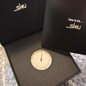 SKU New Arrival Single Pointer Watch Men's Quartz Business Fashion Wristwatch Light Luxury <b>Retro</b> Unisex <b>Clock</b> - Product Image 3