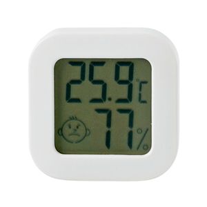 Mini medidor electrónico de temperatura y humedad económico para uso interior y doméstico - Product Image 1