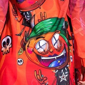 Sweat à capuche personnalisé imprimé en 3D-Graphiques vibrants de haute qualité, idéal pour les fêtes à thème d'Halloween et les tenues décontractées - Product Image 6