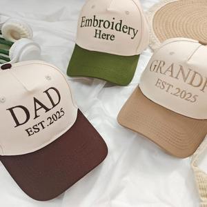 Gorras de béisbol con logotipo bordado personalizado, gorras deportivas Premium, gorras de béisbol personalizables de perfil alto - Product Image 4