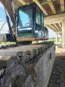 Miniexcavadora Usada Tamaño Pequeño CAT 312C Excavadora Anfibia en Venta - Product Image 6