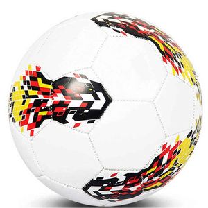 Ballon de football professionnel de taille standard en cuir PU, poids officiel, entraînement, match, ballon de football, design personnalisé, OEM, vente en gros - Product Image 2