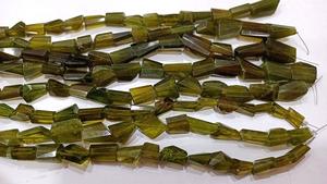 บริโอเลตต์พลอยอเมทิสต์ธรรมชาติลูกปัดคริสตัลร่วง10-15มม. สีเขียวยาว8นิ้วอัญมณีที่มีชื่อเสียงหลวม - Product Image 2