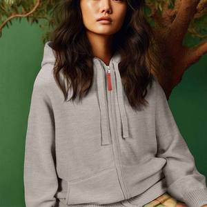 Venta al por mayor personalizado hombres sudaderas con capucha liso cremallera impresión en blanco francés Terry bordado polar liso sudaderas con capucha unisex - Product Image 1