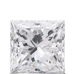 Vente en gros 1.01 Carat F Couleur VS1 Princess Cut IGI Diamant synthétique cultivé en laboratoire certifié CVD/HPHT Diamants en vrac de couleur blanche - Product Image 1