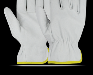 Guantes de Trabajo de Piel de Oveja, Guantes de Conducción, Logotipo Personalizado, Guantes Anti-Impactos - Product Image 4