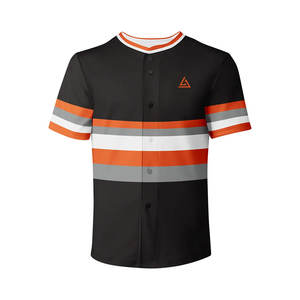Maillot de baseball tendance haut de gamme vêtements pour jeunes maillot de baseball en gros maillot de baseball de couleur personnalisée - Product Image 1
