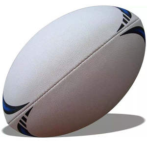 Balón de rugby hecho de caucho sintético de alta calidad. Balón de rugby de buena calidad y nuestro producto, el balón de rugby, tiene costuras de buena calidad. - Product Image 2