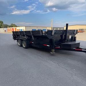 Remolque volquete para granja de alta capacidad, 8000 lbs, 4 toneladas, remolque utilitario basculante hidráulico para uso agrícola de tractor - Product Image 6