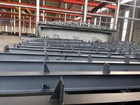 Bâtiment d'entrepôt à structure en acier préfabriquée avec ossature légère en acier et abri de stockage pour bois de charpente