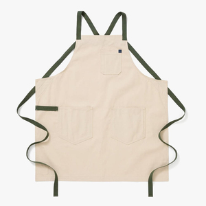 Tablier imperméable en toile de coton Traiteur Boutique Cuisine Maison Jardinage Tablier à bavette commercial - Product Image 6