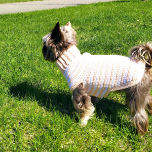 สเวตเตอร์สเวตเตอร์ขนาดเล็กสำหรับแมวและสุนัขพับได้หรูหราขนาดกลางสำหรับฤดูหนาว - Product Image 6