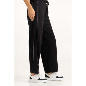 Relax Fit WM-TRC-SS25-001 Trousers with Side Stripe <b>Decoration</b> - Product Image 5