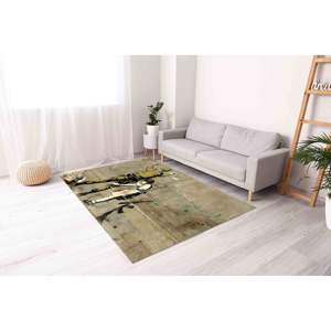 Alfombra con Diseño de Grafiti de Banksy: Decoración Artística Política Lavable a Máquina, Alfombra de Chenilla - Product Image 5