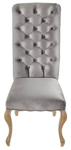 Chaise de salle à manger moderne en teck et tissu capitonné, écologique, pour la maison, le bureau, l'appartement, l'entrepôt, l'atelier, fabrication artisanale, vente en gros - Product Image 6