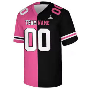 เสื้อเจอร์ซีย์ฟุตบอลอเมริกันดีไซน์ตามสั่งสไตล์ล่าสุด - Product Image 1