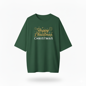 T-shirt de Noël festif et du Nouvel An, coton de qualité supérieure, impression personnalisée OEM - Product Image 3