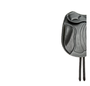 ชุดเดรสสีดำล้วนวัสดุหนังสังเคราะห์ทนทานผลิตจากอินเดียสำหรับแข่งม้าอังกฤษ - Product Image 2