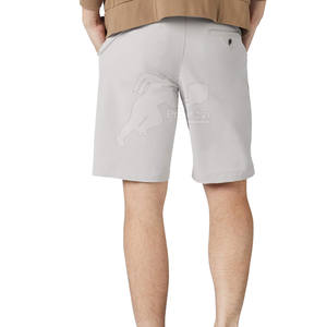 Créez votre propre logo Meilleure vente Short en jean pour homme mi-solide 100% coton écologique anti-rides séchage rapide Respirant Stock - Product Image 2