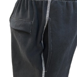 Conjunto de pantalones de chándal personalizados de alta calidad unisex, conjunto de Sudadera con capucha, puntada de contraste Qui Dry, transpirable, de gran tamaño, con botones, estampado de encaje - Product Image 6