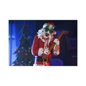 Terrifier 3 Toony Terrors Art the Clown Figura de Santa Claus en Traje de Navidad, Decoración de Halloween - Product Image 5