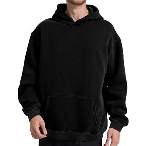 Sudadera con Capucha Extra Grande para Hombre, Moderna, Clásica y Cómoda, Manga Larga, 100% Algodón Suave, Logotipo Personalizable con Bordado para Invierno - Product Image 4