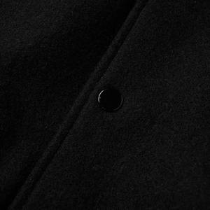 Ropa de equipo personalizada, chaqueta universitaria de lana de talla grande, ropa de abrigo transpirable de calidad superior con chaqueta de béisbol universitaria de lana para hombre - Product Image 6