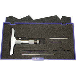 Precision Outside <b>Micrometer</b> for Depth Measurement DIN 863/1-3793 0 300 0-25mm Measuring Range - Product Image 1