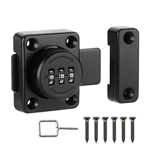 Código de contraseña de aleación de zinc seguro, pestillo de puerta de archivo, armario de licor, cerradura de cajón de combinación de 3 dígitos - Product Image 1