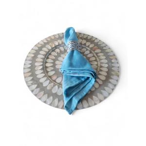 จานรองแก้วเปลือกหอยสีน้ำตาลทำมือ สำหรับการจัดโต๊ะสไตล์คลาสสิกและงานต่างๆ - Product Image 3