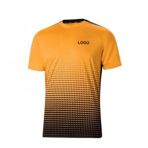 Camiseta de Fútbol de Manga Corta, Estilo Más Popular, Personalizable al por Mayor, Transpirable, de Secado Rápido, Ligera, 100% Poliéster, Cuello en V - Product Image 5