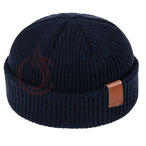 Bonnet personnalisé, vente en gros, pas cher, sport personnalisé, unisexe, coloré, hiver, chaud, ample, tricoté, bonnet, qualité supérieure B - Product Image 2