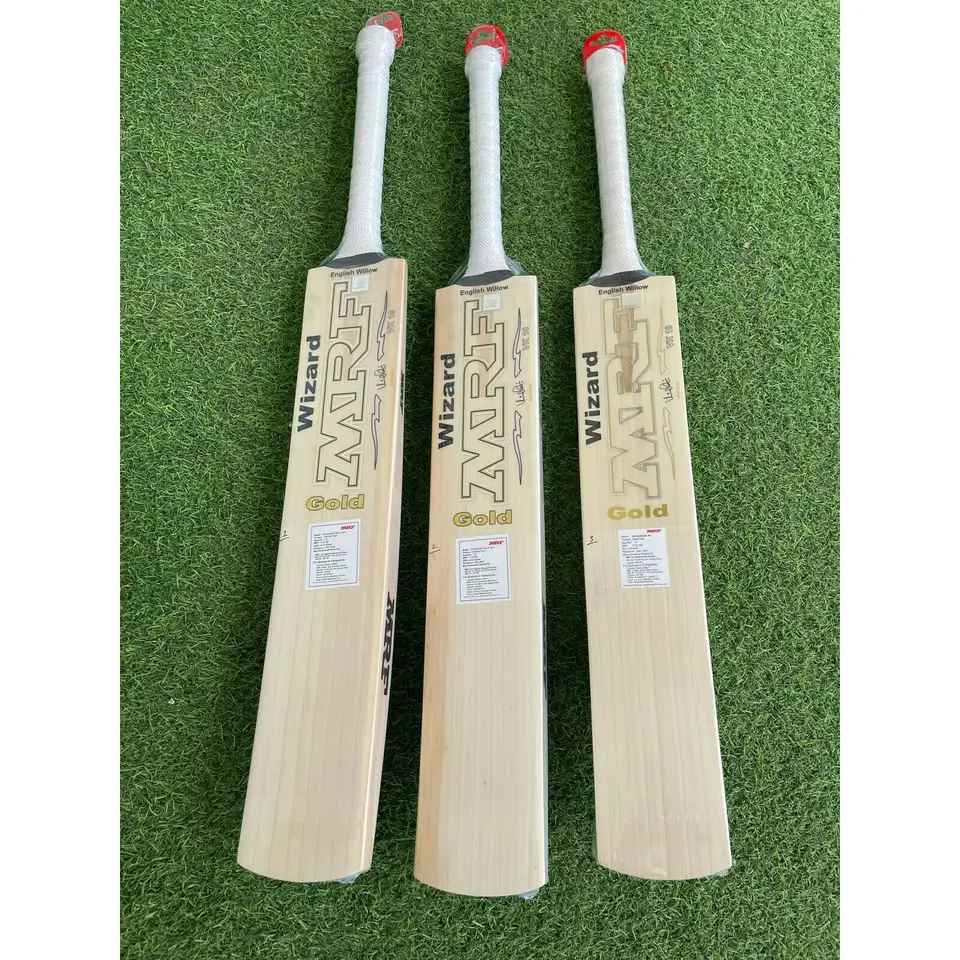 Lot De 12 Poignées De Batte De Cricket – Blanches à Bande Noire, Extra Collantes, Neuves