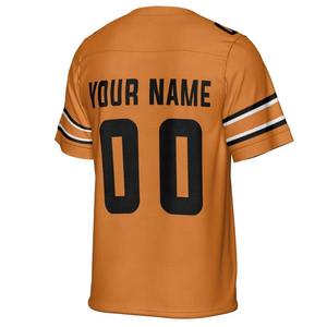 Fabricantes transpirable fútbol americano Jersey personalizado clásico color personalizado deportes con cuello en V fútbol americano Jersey - Product Image 6