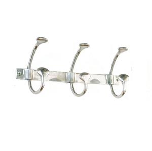 Crochets de base muraux noirs uniques en métal avec un design élégant, parfaits pour la décoration de la maison et l'organisateur de stockage de bureau moderne - Product Image 5