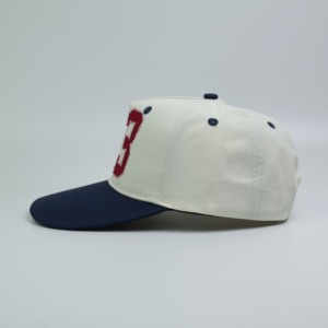 หมวกแก๊ปเบสบอลสองสีทำจากผ้าฝ้าย100% แบบสปอร์ตกันน้ำป้องกันแสงแดดปักโลโก้รูปตัวอักษรใช้ได้ทั้งชายและหญิงทุกขนาด - Product Image 4