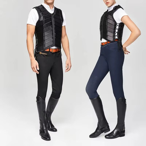 Chaleco de Seguridad para Montar a Caballo con Logotipo Personalizado, Protector Corporal Transpirable y Ajustable, Chaleco de Seguridad para Montar a Caballo con Jodhpurs y Pantalones de Montar - Product Image 6