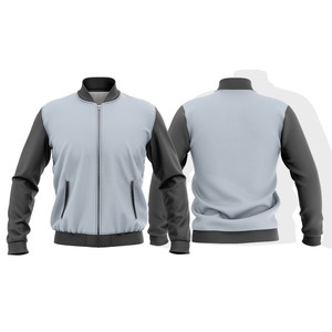 Veste bomber personnalisée pour lycée, veste universitaire unisexe pour homme, veste de baseball universitaire, mélange de laine, fermeture à boutons - Product Image 3