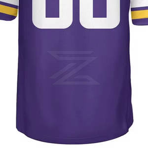 Maillot de football américain de qualité supérieure pour hommes, respirant, 100% polyester, fabriqué aux États-Unis - Product Image 5