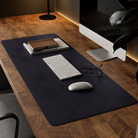 Tapis de bureau en cuir exécutif Tapis d'écriture de bureau Surface lisse de transfert de chaleur anti-dérapante en LDP-0008 de stock