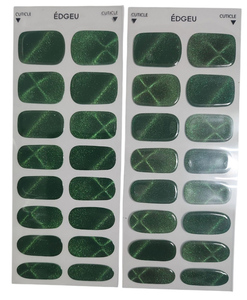 Corea origen 3D magnético magnetizado Precurado volumen arriba Gel uñas pegatina impermeable lámpara libre tira de uñas de larga duración - Product Image 1