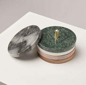 Posavasos de mármol antideslizantes más populares, alfombrillas y almohadillas para vajilla, manteles individuales para utensilios de cocina, decoración creativa para el hogar, alfombrilla de mesa de Hotel - Product Image 1