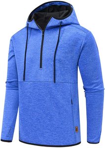 Sweat à capuche surdimensionné pour homme, vêtement de rue, logo personnalisé, fermeture éclair - Product Image 3