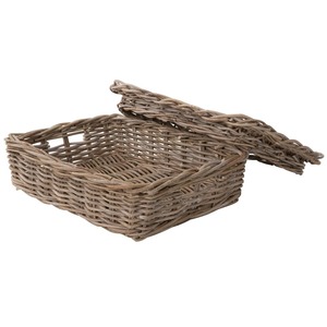 Panier en rotin pour table ou étagère, panier de rangement fait main, vente en gros, écologique, fabriqué au Vietnam - Product Image 2