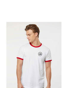 Camiseta con timbre atlética para hombre con logotipo personalizado, camiseta duradera antiretráctil, perfecta para equipos de merchandising de eventos y marcas de empresas - Product Image 3