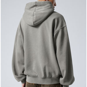 Sudaderas con capucha ajustadas para hombre de la mejor calidad, diseño informal de moda de talla grande de algodón 100% para invierno, venta al por mayor con impresión digital - Product Image 4