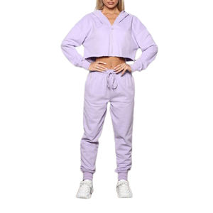 Sweat-shirt à capuche en coton à manches longues pour femme, Logo personnalisé, sport - Product Image 2